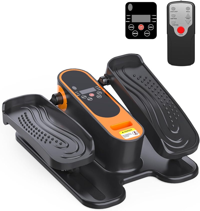 yolid 2025 New Under Desk Elliptical Machine,Portable Seated Pedal Exercise Machine for Seniors, 12 Adjustable Speed Elipse Leg Exerciser with Remote Control,Quiet Foot Exercise Machine for Home Office - Image 1